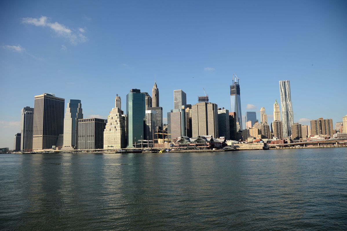 22 New York Financial District Skyline From Brooklyn Heights